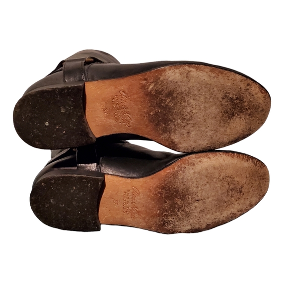 Peter Nappi Knee-High Riding Equestrian Harness Boots Women's Size 6.5, Italy - Picture 7 of 9